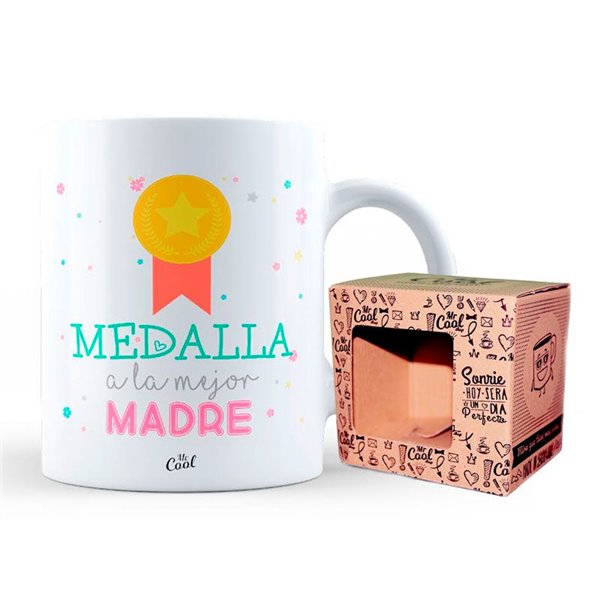 Taza Medalla Mejor Madre