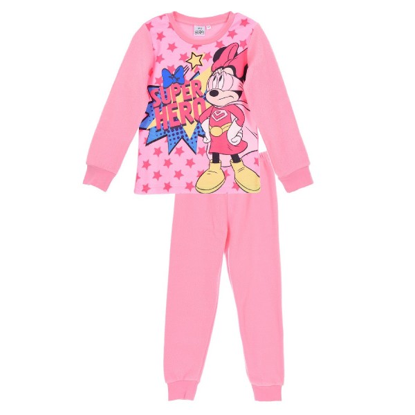 PIJAMA LARGO MICROPOLAR (POLYBAG) MINNIE