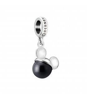 DISNEY MICKEY CHARM - BLACK PEARL SWAROVSKI CRYSTAL