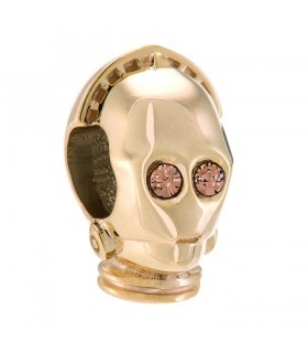 DISNEY - C3PO - GALVANOPLASTIA DE ORO CON CRISTAL DE SWAROVSKI