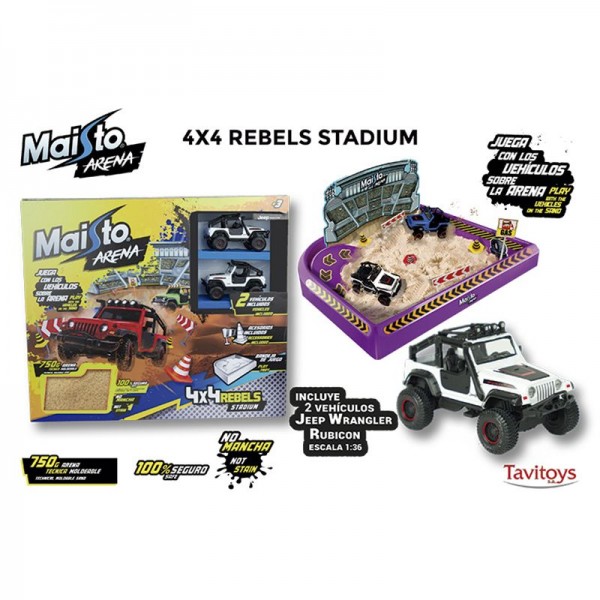 Set maisto arena jeep 4 x 4