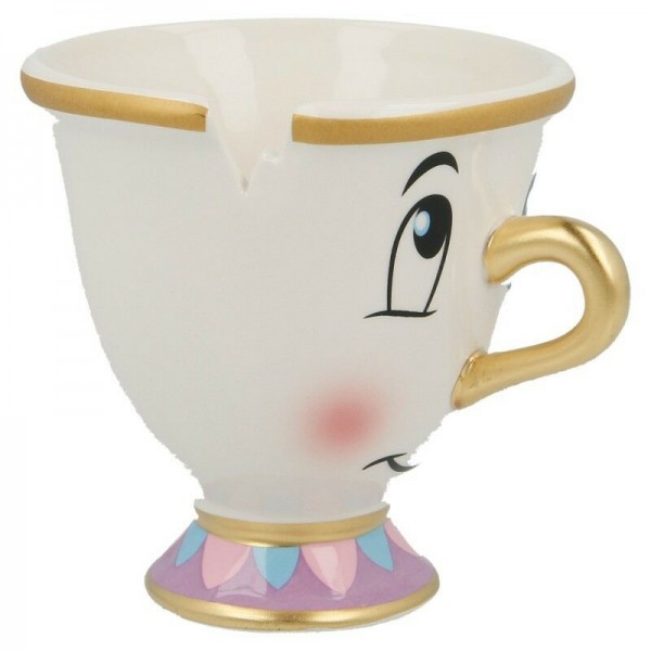 Taza 3D Chip La Bella y la Bestia Disney