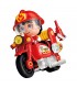 Moto de Bombero Pin y Pon Action