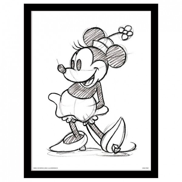 Cuadro Minnie Disney vintage