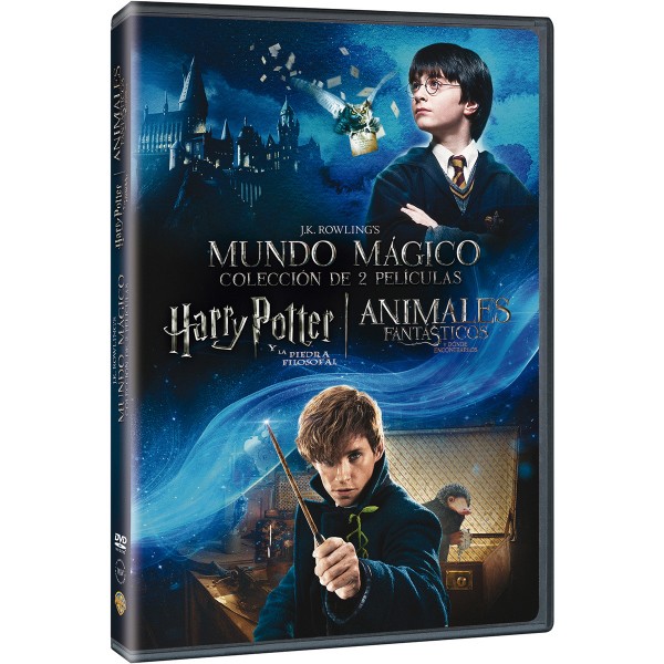 Pack Harry Potter y Animales fantásticos: Harry Potter y la piedra filosofal + Animales fantásticos y dónde encontrarlos (DVD)