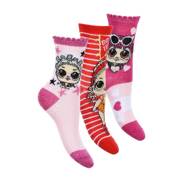Pack 3 calcetines LOL