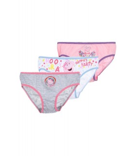 Pack 3 braguitas Peppa Pig