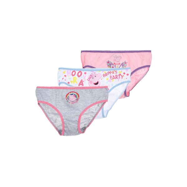 Pack 3 braguitas Peppa Pig