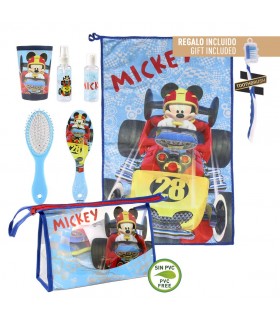 NECESER SET ASEO/VIAJE MICKEY ROADSTER