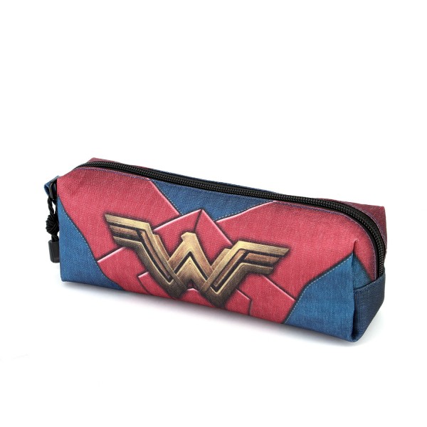 WONDER WOMAN MULTICOLOR ESTUCHE PORTATODO CUADRADO HS EMBLEM