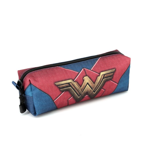 WONDER WOMAN MULTICOLOR ESTUCHE PORTATODO CUADRADO HS EMBLEM