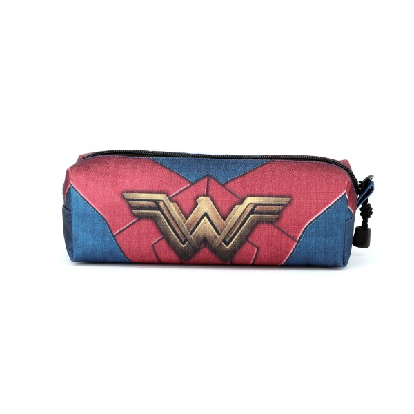 WONDER WOMAN MULTICOLOR ESTUCHE PORTATODO CUADRADO HS EMBLEM