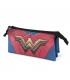 WONDER WOMAN MULTICOLOR ESTUCHE PORTATODO TRIPLE HS EMBLEM