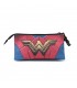 WONDER WOMAN MULTICOLOR ESTUCHE PORTATODO TRIPLE HS EMBLEM