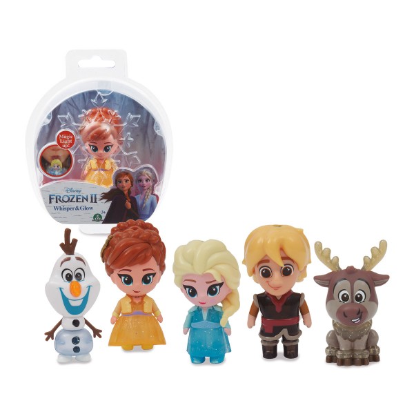 Mini-figuras Frozen, el reino de hielo 2 Whisper & Glow