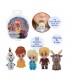 Mini-figuras Frozen, el reino de hielo 2 Whisper & Glow