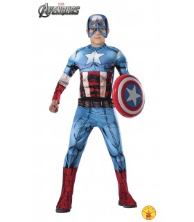 DISFRAZ CAPITÁN AMÉRICA PREMIUM