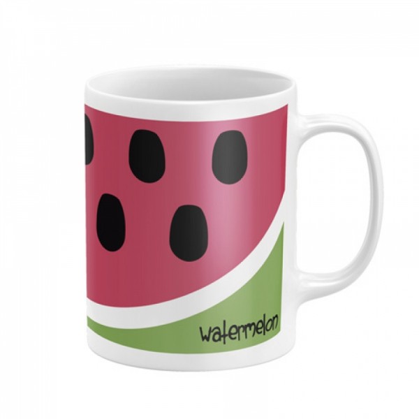 TAZA CERAMICA EN CAJA DE ZASKA 'SANDIA'