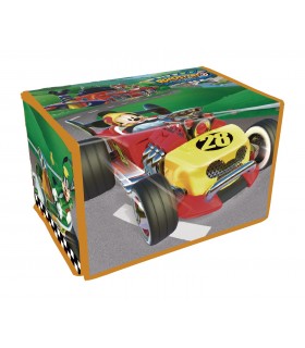 Caja de almacenaje con tapiz enrollable de Mickey Mouse