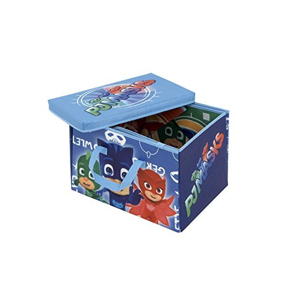 Caja Almacenaje Tapiz Con Juegos PjMasks