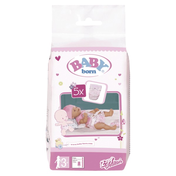 Baby Born Pack Pañales