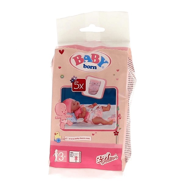 Baby Born Pack Pañales