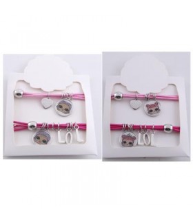 PULSERA CON ABALORIOS LOL