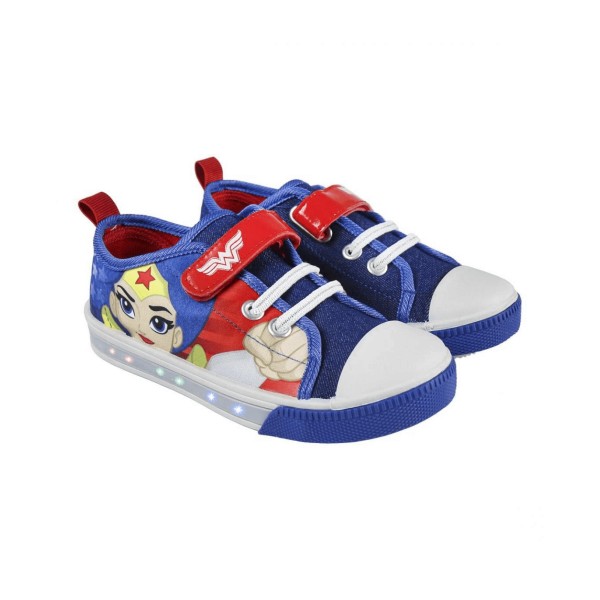 ZAPATILLA LONETA LUCES SUPER HERO GIRLS