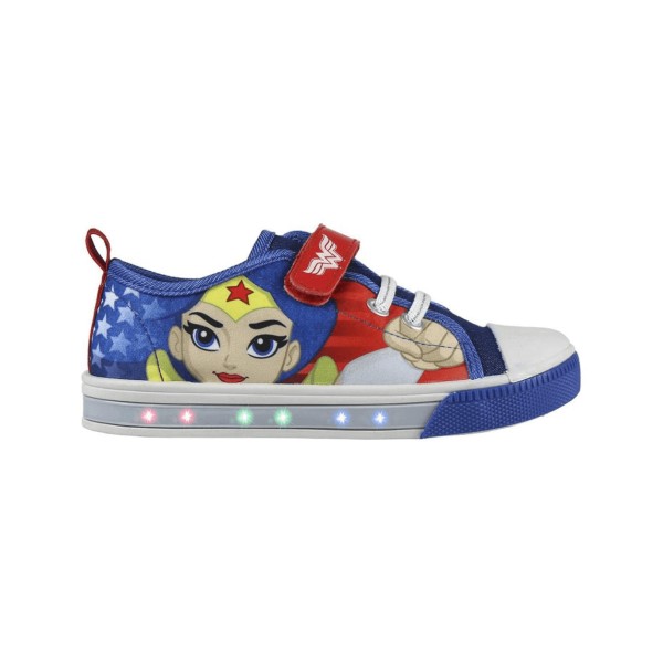 ZAPATILLA LONETA LUCES SUPER HERO GIRLS