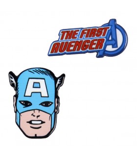 BROCHE AVENGERS CAPITAN AMERICA