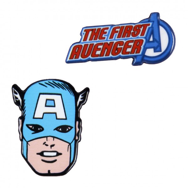 BROCHE AVENGERS CAPITAN AMERICA