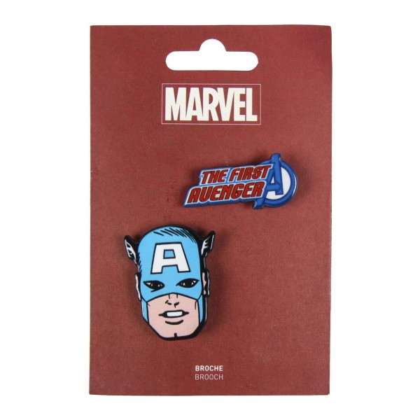 BROCHE AVENGERS CAPITAN AMERICA