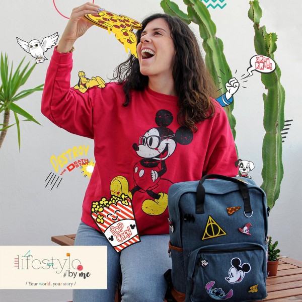 MOCHILA CASULA DENIM