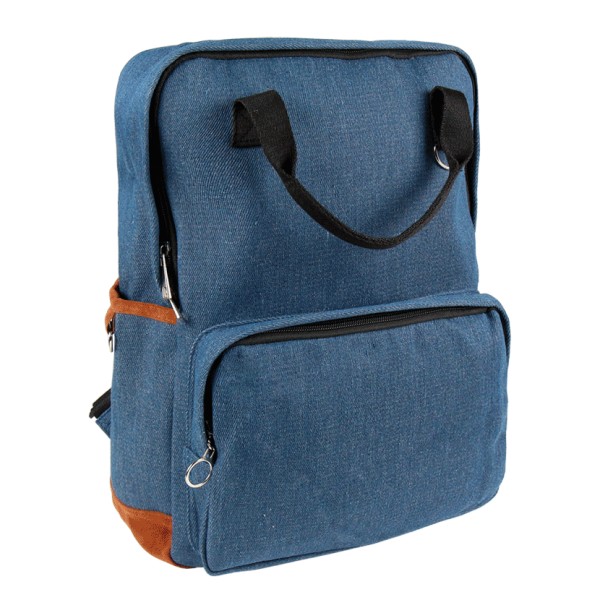 MOCHILA CASULA DENIM