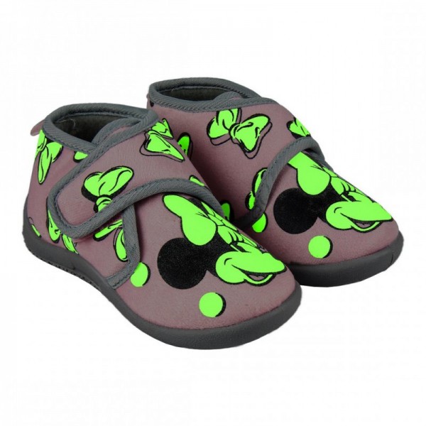 ZAPATILLAS DE CASA MEDIA BOTA MINNIE