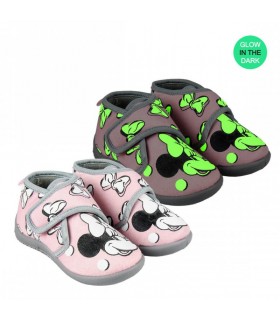 ZAPATILLAS DE CASA MEDIA BOTA MINNIE