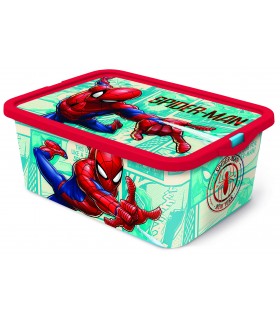 Caja Click 13 L. Spiderman Comic Book