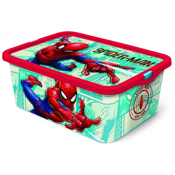 Caja Click 13 L. Spiderman Comic Book