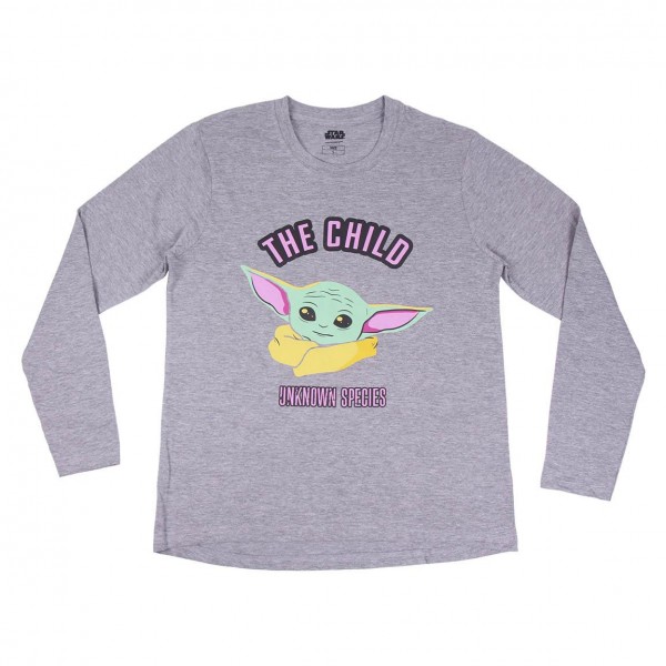 PIJAMA LARGO ADULTO THE MANDALORIAN THE CHILD