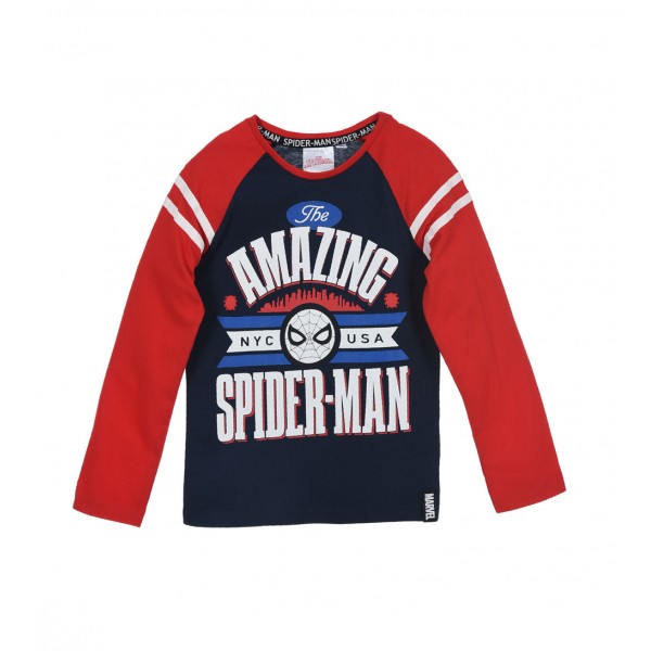 CAMISETA MANGA LARGA SPIDERMAN
