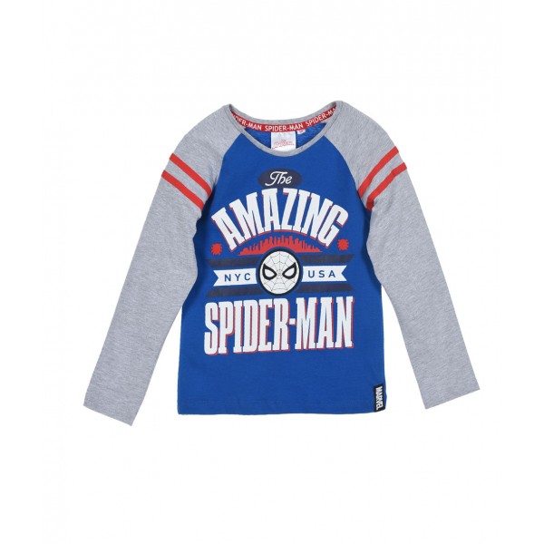 CAMISETA MANGA LARGA SPIDERMAN