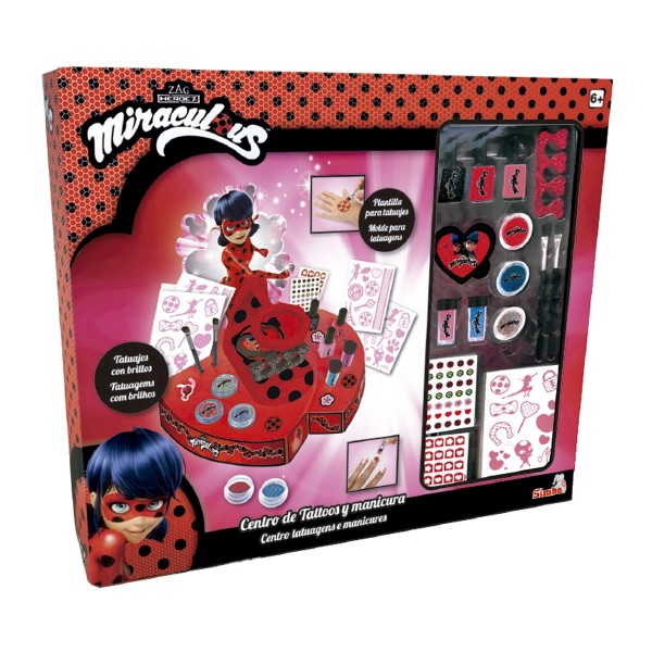 Centro de tattoos y manicura Miraculous Ladybug