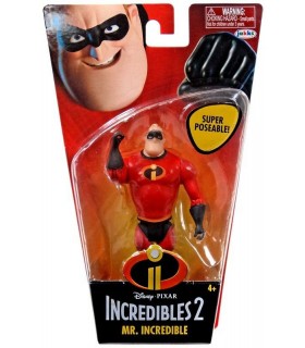 MR INCREIBLE DISNEY PIXAR FIGURA SUPER POSEABLE 10C