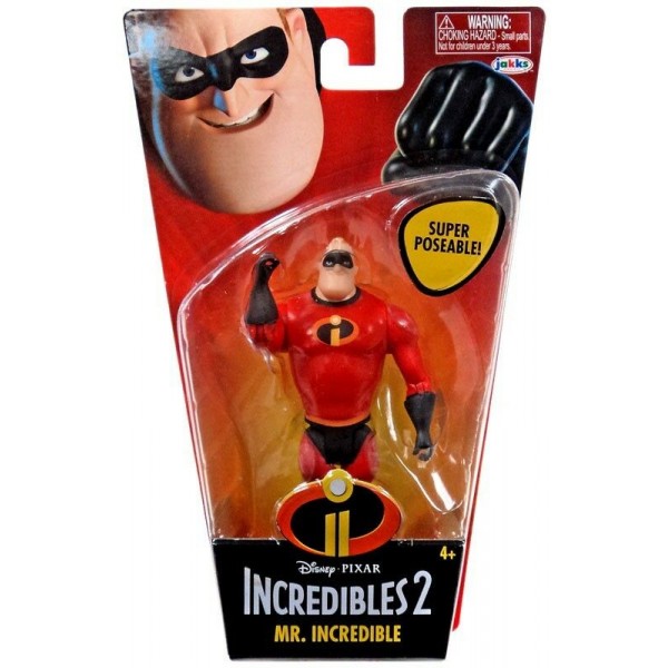 MR INCREIBLE DISNEY PIXAR FIGURA SUPER POSEABLE 10C