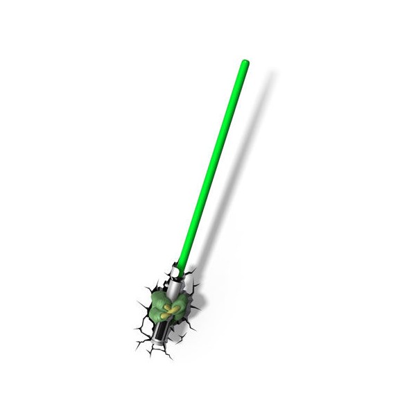 Lámpara 3D SW Espada Láser Yoda