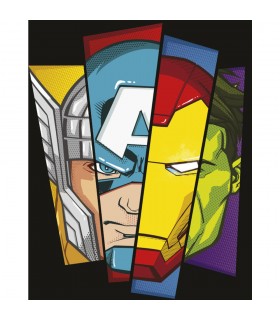 CANVAS 20X25 CM MARVEL AVENGERS