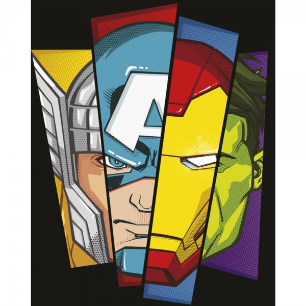 CANVAS 20X25 CM MARVEL AVENGERS
