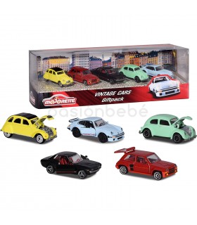 Set 5 Coches Vintage