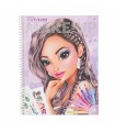 TOPModel Make-up Colouring Book