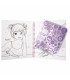 Libro para colorearcon lentejuelas